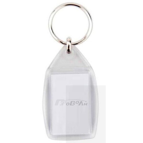 Μπρελόκ διάφανο plexi glass ακρυλικό