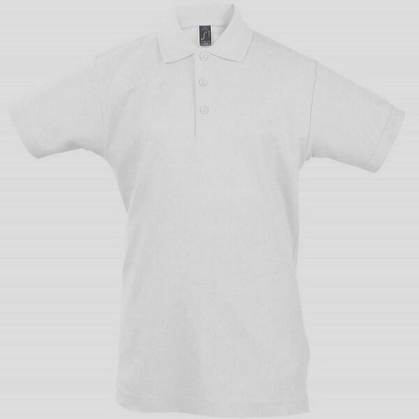 Παιδικά μπλουζάκια polo sols Λευκά Summer II Kids
