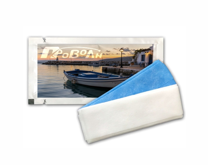 Αρωματικά υγρά μαντηλάκια 6x12